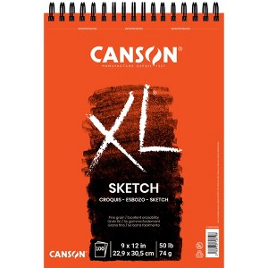 Canson XL Series Sketch Pad, Top Wire Binding, 100 Sheet, 9x12 inch, 1 Count - 1 of 1