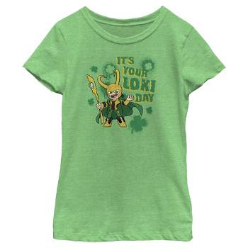 Girl's Marvel It’s Your Loki Day T-Shirt
