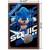 Trends International Sonic The Hedgehog 3 - Sonic Framed Wall Poster Prints - 3 of 4