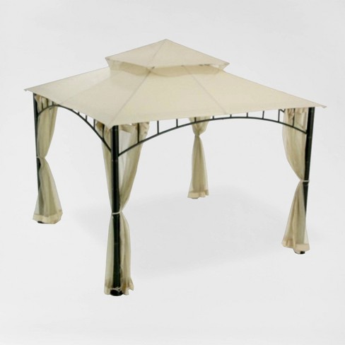 Beige Canopies Gazebos Pergolas Patio Lawn Garden Garden