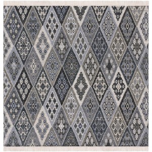 Kilim W/ Fringes KLM726 Flat Weave Indoor Rugs - Safavieh - 1 of 4