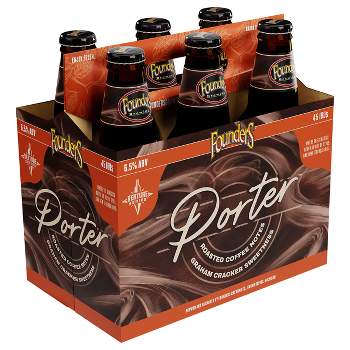 Founders Porter Beer - 6pk/12 fl oz Bottles