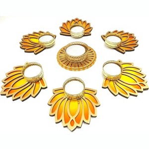 Shalin India Elephant Tea Light Holders – Pack of 4 Decorative Diyas for Diwali, Weddings, Pooja & Home Décor - 1 of 4