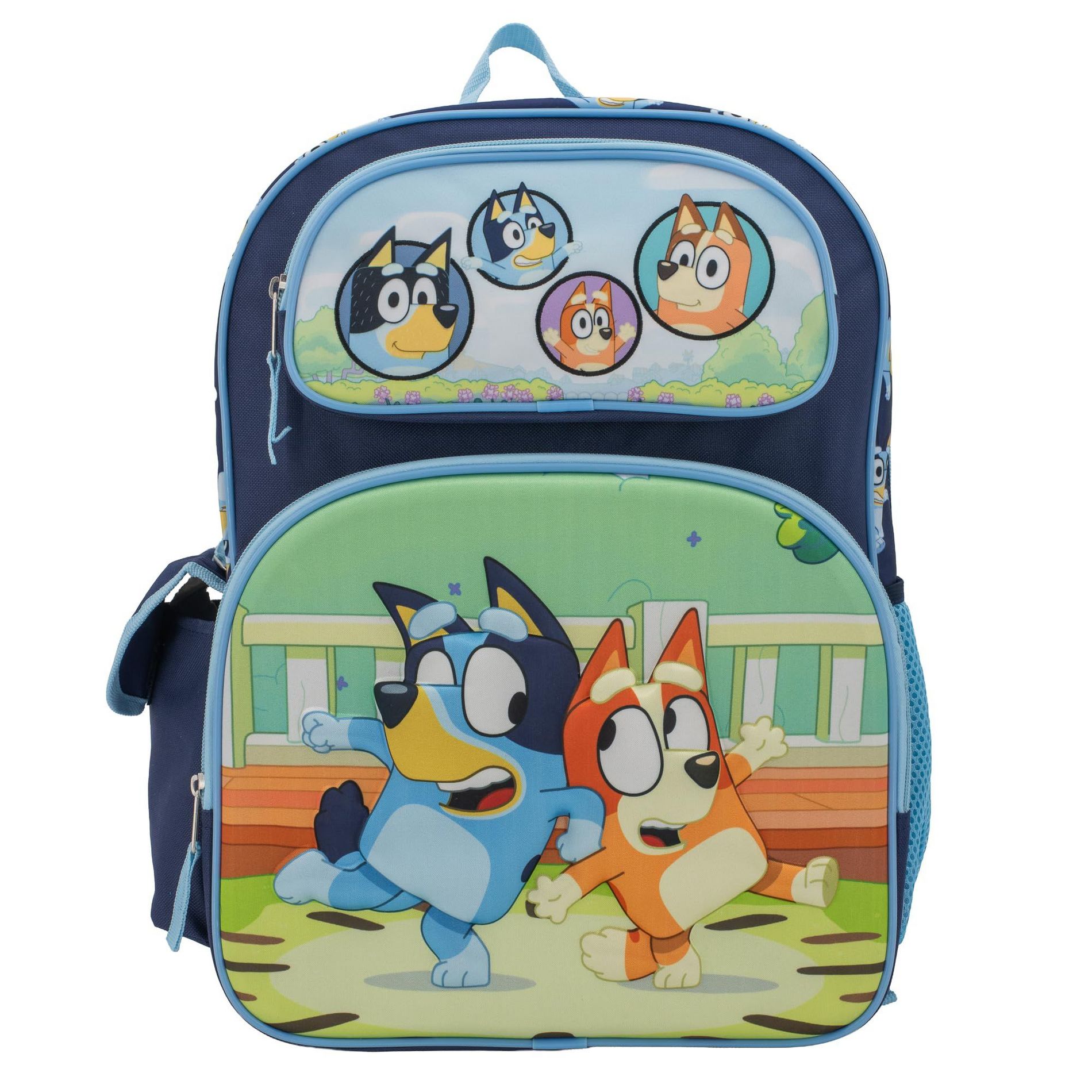 Character Backpack With front pocket, for Boys & Girls Bookbag with Adjustable Shoulder Straps