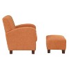 Aiden Chair and Ottoman - OSP Home Furnishings - image 3 of 4