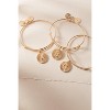 Alex and Ani Initial B Pave Starburst Texture Bangle - 3 of 4