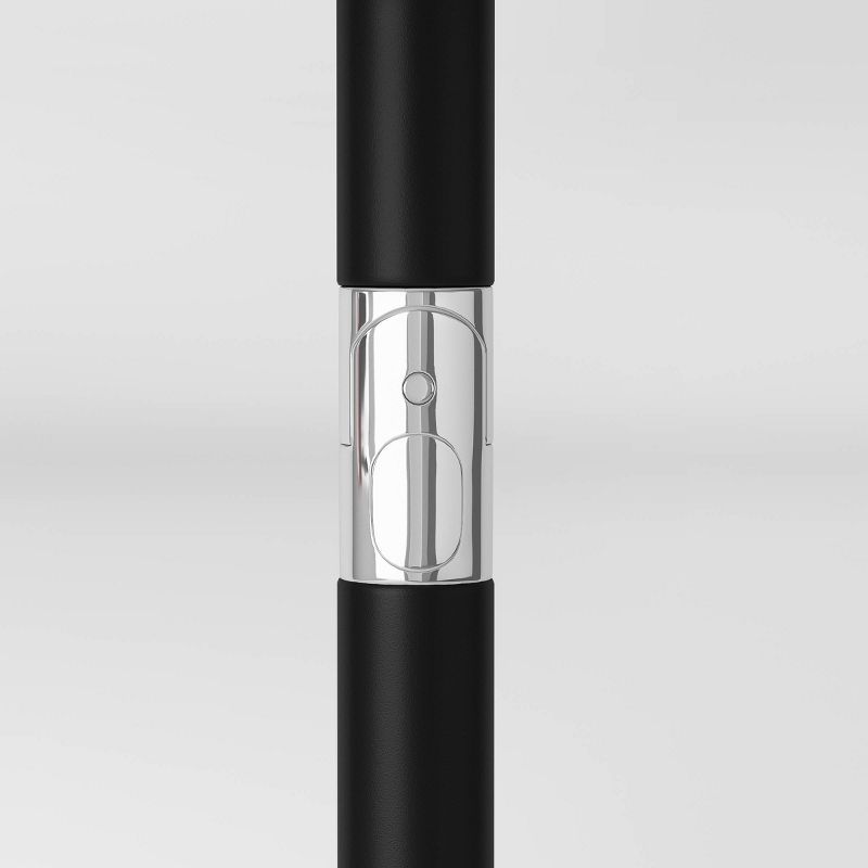 6' Square Outdoor Patio Market Umbrella with Black Pole - Threshold™, 6 of 8