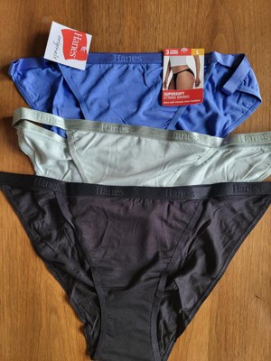 Hanes Originals Ultimate Women's Cotton Stretch Bikini Underwear - Red, 3  pk / S - Fred Meyer