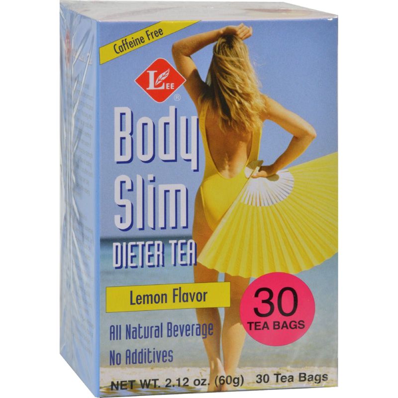 Uncle Lee Teas Body Slim Tea Dieters Tea, Caffeine Free Chinese Herbal Tea With Senna Leaves And Natural Lemon Zest Flavor Tea Bags, 1 of 2
