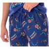 Marvel Comics Women's Captain America Shirt And Jogger Pants Pajama Set - 3 of 4