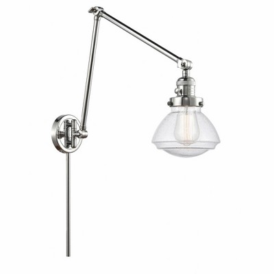 Olean - 1 Light Double Extension Swing Arm Wall Sconce In Industrial Style-27.75 Inches Tall and 8.75 Inches Wide