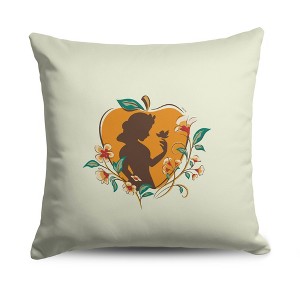Disney Snow White Poison Beauty Printed Throw Pillow 18 x 18 inches - 1 of 4