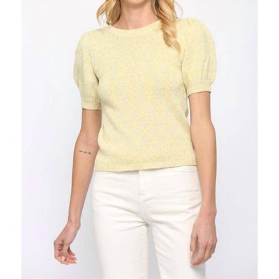 Women's PUFF SLEEVE SWATER - Fate