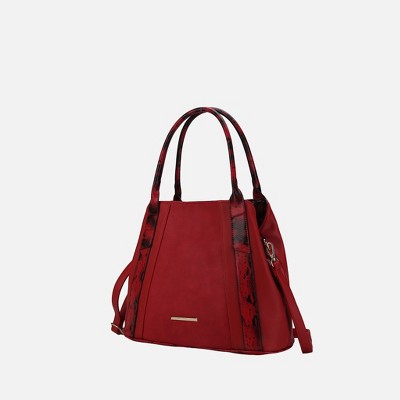 MKF Collection Kenna Snake embossed Vegan Leather Women’s Tote Handbag by Mia K