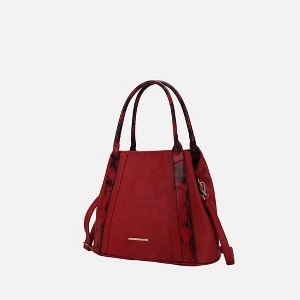 MKF Collection Kenna Snake embossed Vegan Leather Women’s Tote Handbag by Mia K - 1 of 4