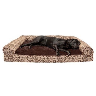 FurHaven Southwest Kilim Orthopedic Sofa Dog Bed