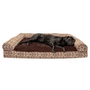 FurHaven Southwest Kilim Orthopedic Sofa Dog Bed - 1 of 3