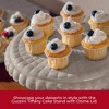 Guzzini Tiffany 11.8" Footed Cake Stand with Dome Lid - Sage Green, Multi-Purpose & BPA-Free - 3 of 4