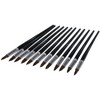 School Smart Watercolor Paint Brushes, Long Handle, Size 12, Set of 12 - 3 of 4