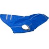 Doggie Design Slicker Raincoat with Striped Lining - Cobalt Blue - 3 of 3