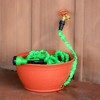 Emsco Expandable 150' Hideaway Hose Holder Terracotta Orange - 3 of 4