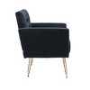 XIYUYEU Accent Chair Armchair Sofa Chair Modern Tufted Upholstered Side Reading Chair - 3 of 4