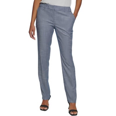 Calvin Klein Womens Woven Dress Pants