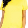 Slickblue Women's Basic Short Sleeve T-Shirt, Stretch Jersey Knit, Casual Everyday Fit, 10 Color Options, Size S-L - 3 of 4