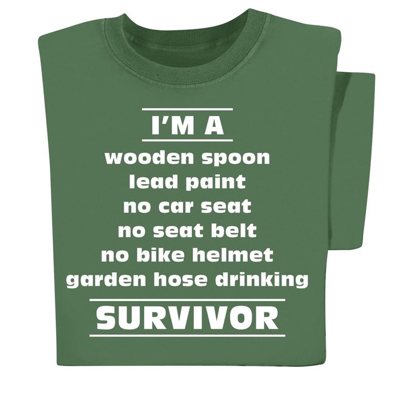 Collections Etc I'm A Survivor T-shirt, 3 of 5