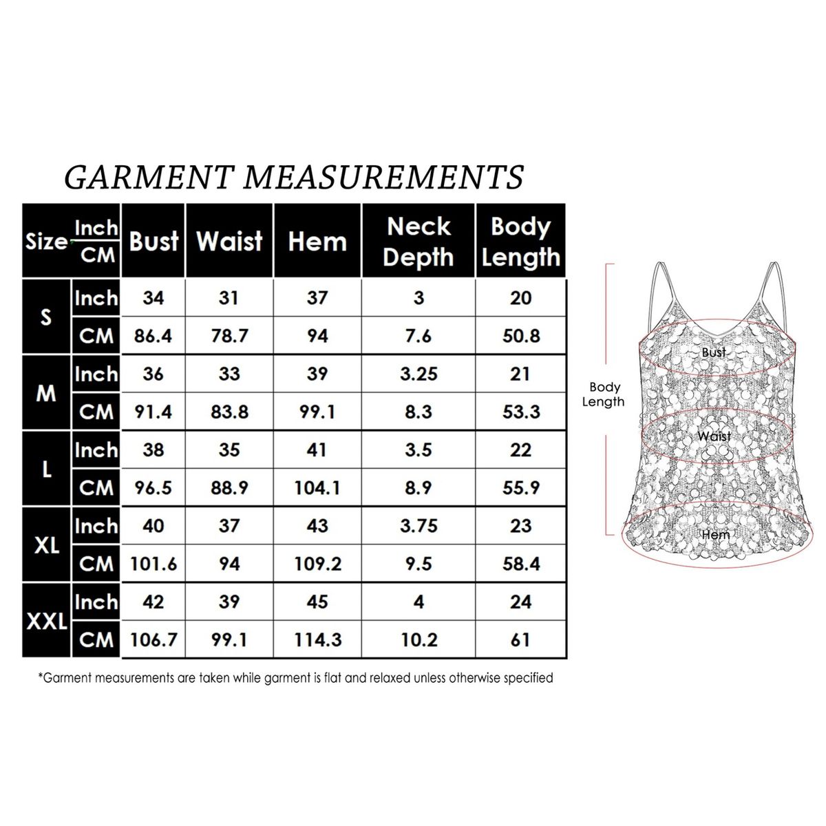 Anna-Kaci Women's Sequin Sleeveless Spaghetti Strap Tank Top with Iridescent Disc Accents - thumbnail 6