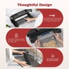 Aoibox 95kpa Vacuum Sealer Machine, Commercial Full Automatic Food Sealer with Powerful Sealing System, Double Heat Seal, Built-in Cutter&Bags Storage - 4 of 4