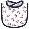 Hudson Baby Infant Boy Cotton Bib and Sock Set 5pk, Homeslice, One Size - 3 of 4