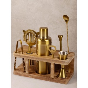 Belaire Bar Tools Set, Gold - 1 of 4