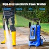 SUGIFT Electric Pressure Washer, 3300 Max PSI, 2.0 GPM, 1800W High-Performance Cleaner with 4 Quick-Connect Nozzles & Foam Cannon - 2 of 4