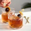 Viski Gold Art Deco Cocktail Picks-Heavy Duty Toothpicks Stainless Steel Metal Drink Skewers Barware Accessories, 5inch Set of 4 - 4 of 4