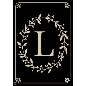 Briarwood Lane Everyday Garden Flag 12x18 For Outdoor Briarwood Lane Classic Monogram Letter L Garden Flag Flags For Outside - 1 of 4