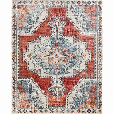 Hauteloom Rectangle Area Rug  Charcoal