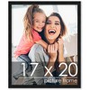 PosterPalooza | 17x20 Wood Frame with UV Acrylic, 6 Finishes: Black, White, Bronze, Silver, Wood, Mahogany - 2 of 4