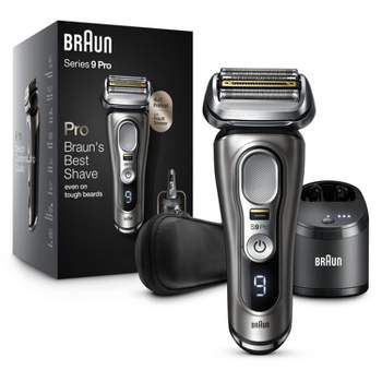 Braun Series 9-9465cc Pro Electric Foil Shaver with ProLift Beard Trimmer & Clean & Charge SmartCare Center
