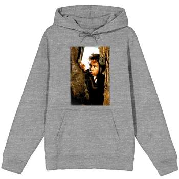 Willow Sorcerer Looking Through Curtains Adult Long Sleeve Hoodie
