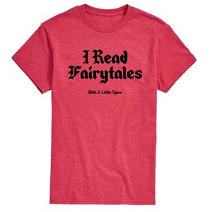 Men's - Instant Message - Read Spice Fairytales Short Sleeve Graphic T-Shirt - 1 of 4