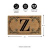 28" x 16" Monogram Coir Mat, Letter  "Z" - 2 of 4