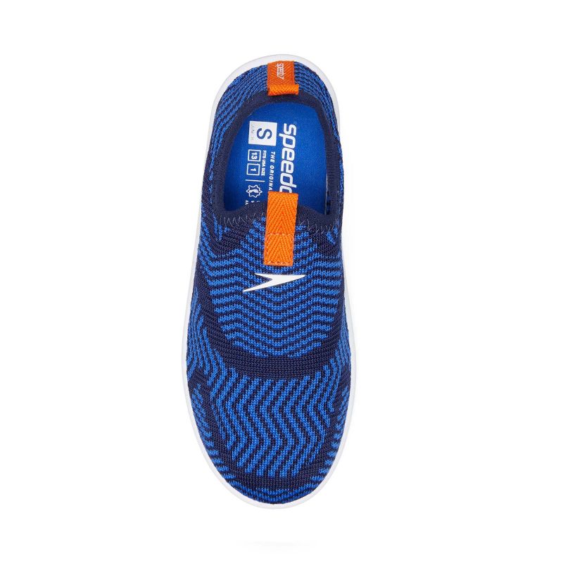 Speedo Junior Surfknit Water Shoes - Zig Zag Blue, 4 of 8