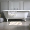 Evideco French Home Goods Luxurious .Natural Diatomite Bath Mat - Ultra-Absorbent, Quick-Dry, Non-Slip, Effortless Maintenance, Durable 24x16 inches - 4 of 4