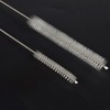 Juvale 8 Pack Stainless Steel Straw Cleaners Brush with Long Design for Tumbler, Boba Straws, 2 Sizes - 3 of 4