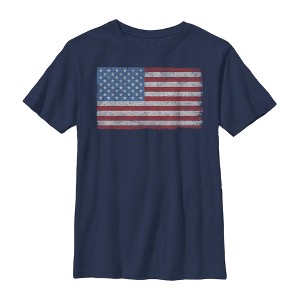 Boy's Lost Gods Fourth of July  Vintage Freedom T-Shirt - 1 of 3