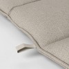 78"x24" Heathered Outdoor Chaise Lounge Cushion - Threshold™ - 3 of 4