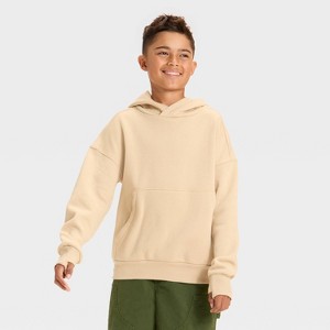 Boys' Fleece Hoodie Sweatshirt - art class™ - 1 of 3