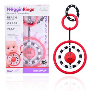 SmartNoggin NogginRings Reaching & Grasping Rings Baby Toy - 1 of 4