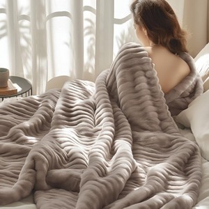 Bedsure | Indulge in Comfort Bed Blanket with Unique Chunky Corduroy Texture - 1 of 4